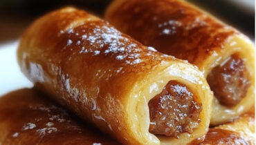 Sausage French Toast Roll-Ups – The Perfect Sweet & Savory Breakfast!