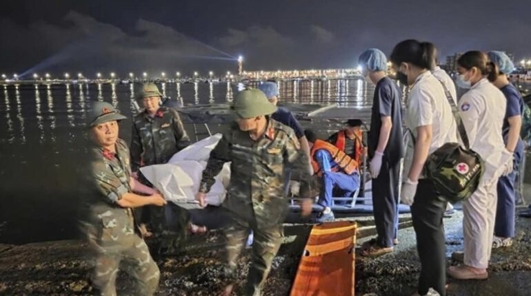 Trapped for 4 hours in capsized boat hull: the 14-year-old’s miraculous survival in Vietnam tragedy Air India tragedy Boat Accident Ha Long Bay Storms Survival Vietnam