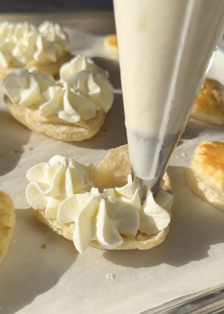 Strawberry Puff Pastry Hearts
