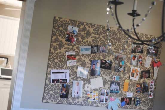 Fabric Bulletin Board