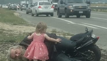 5-Year-Old Girl Becomes Hero After Saving Injured Biker With Mysterious Guidance From Beyond