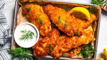 Crispy Parmesan Chicken Tenders Recipe
