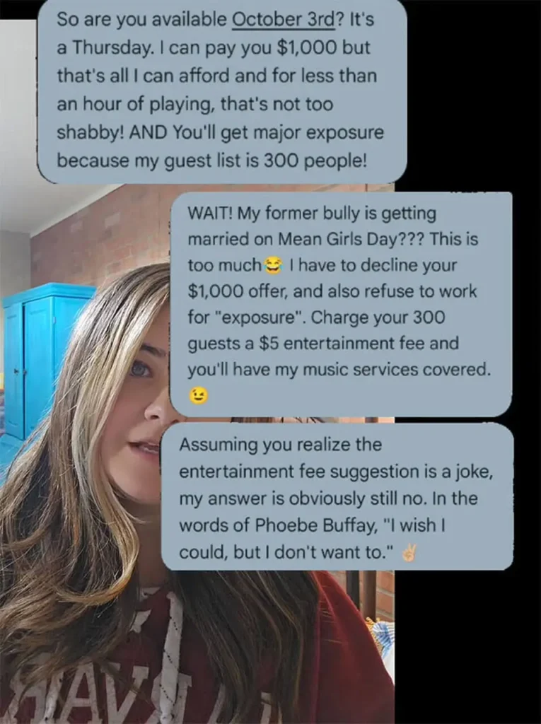 Childhood Bully Wanted Her