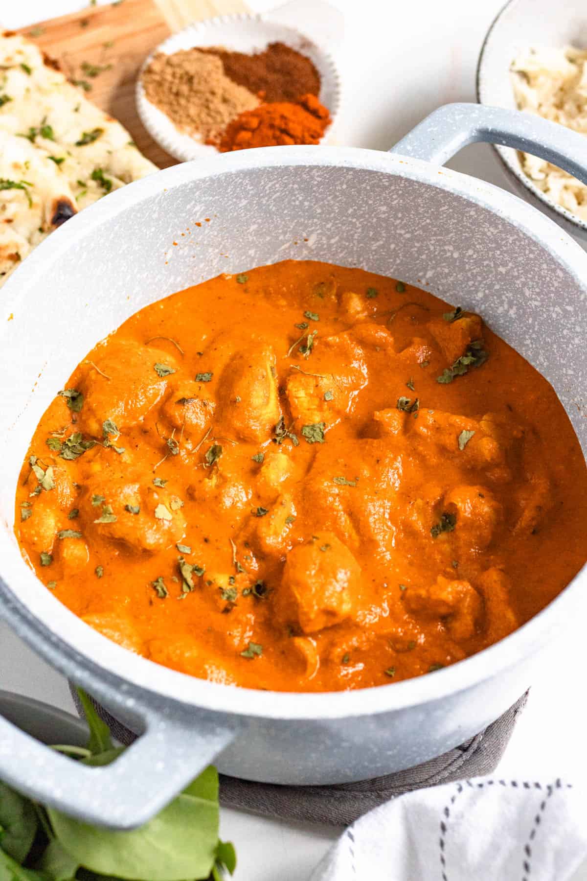 What is Butter Chicken with Naan