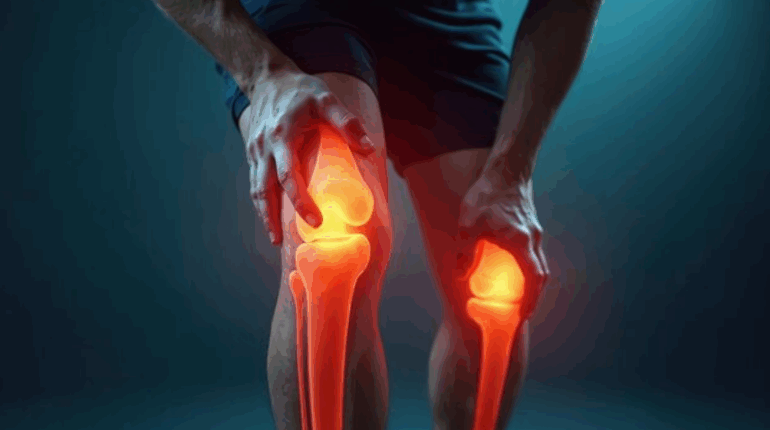 bone and joint health prevention cracking knuckles damage habits harming joints knee cartilage degeneration musculoskeletal health overusing painkillers bones rapid weight loss osteoporosis sedentary lifestyle joint problems sitting too long back pain wearing high heels risks 