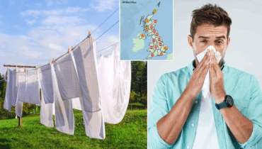 Why You Shouldn’t Dry Laundry Outside During Allergy Season