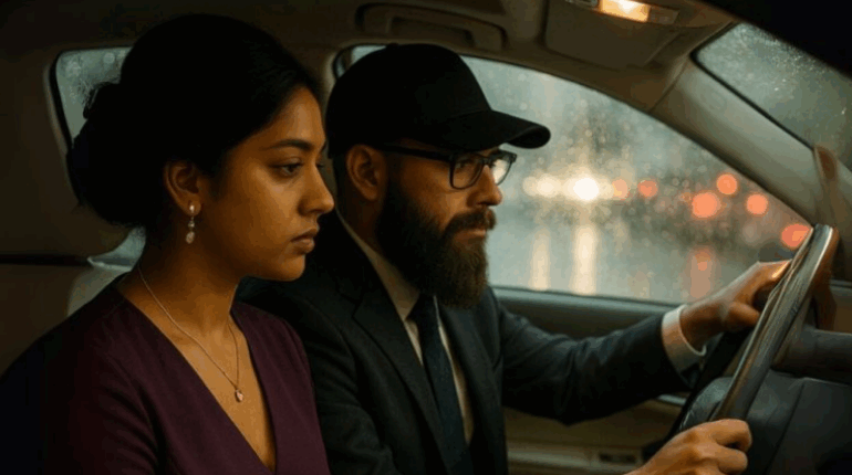 betrayal or sacrifice Catarina hidden life disguised taxi driver double life marriage story hidden generosity husband spies on wife marriage secrets uncovered Pablo hotel empire powerful short story secret family revealed 