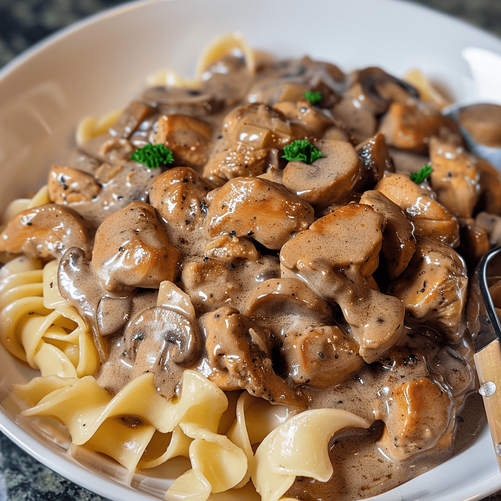 Chicken Stroganoff Ingredients