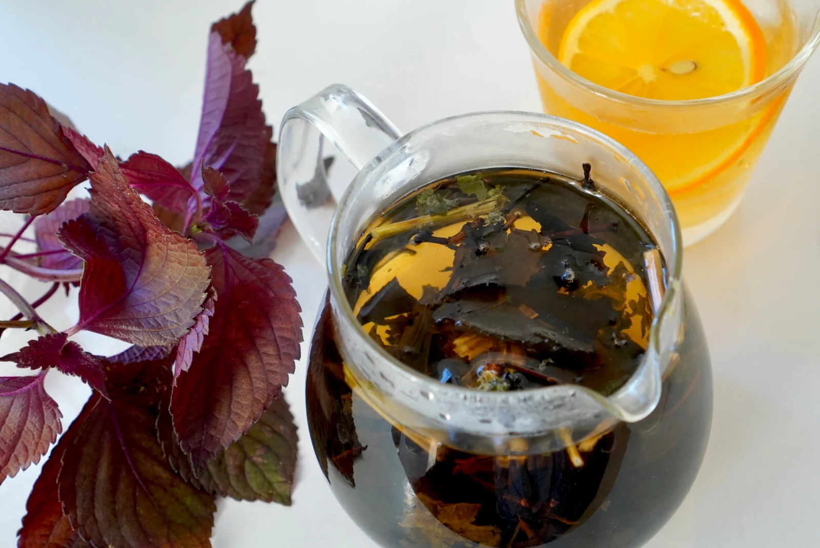 Perilla tea preparation