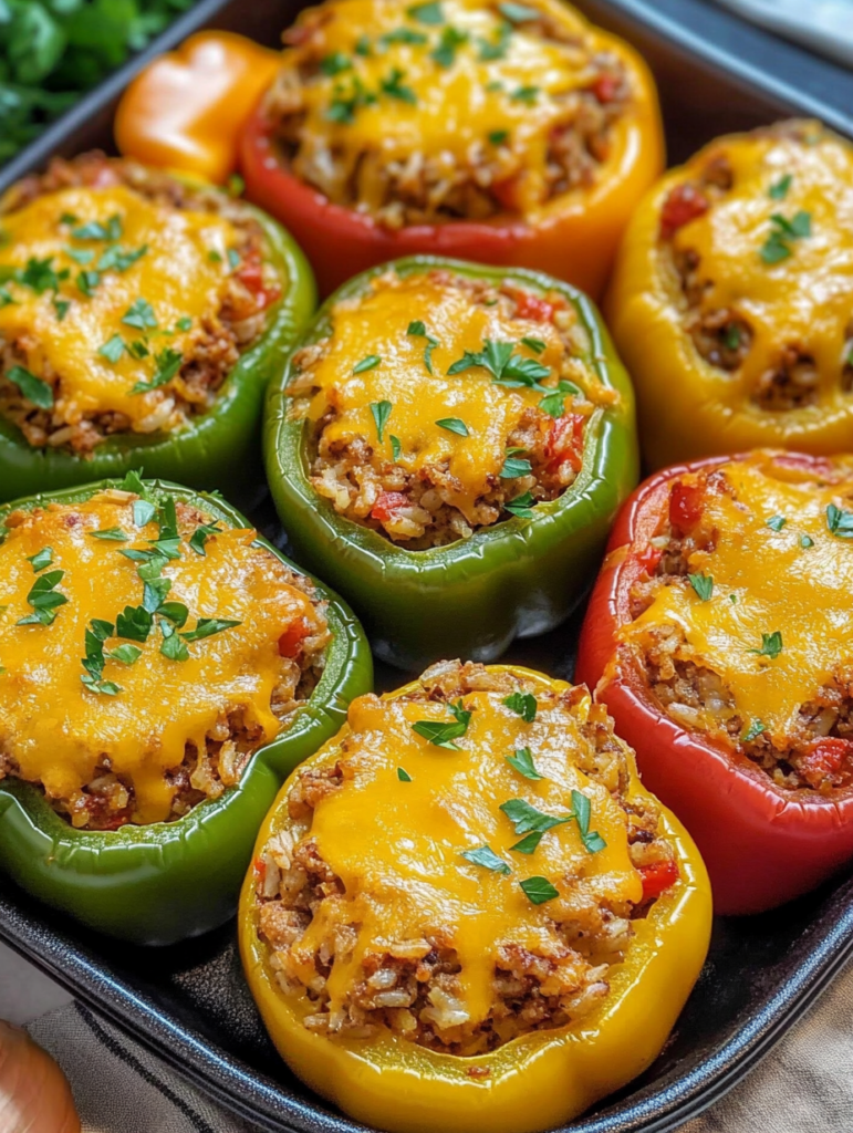 Easy Stuffed Bell Peppers