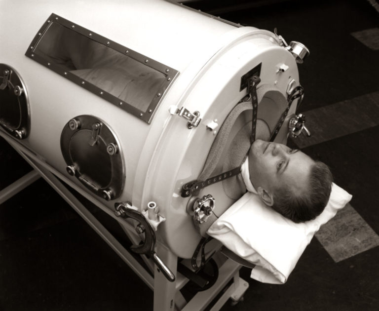 76-year-old man, paralyzed from
