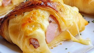 Brown Butter Ham and Cheese Crescent Roll Brown Butter Ham and Cheese Crescent Roll