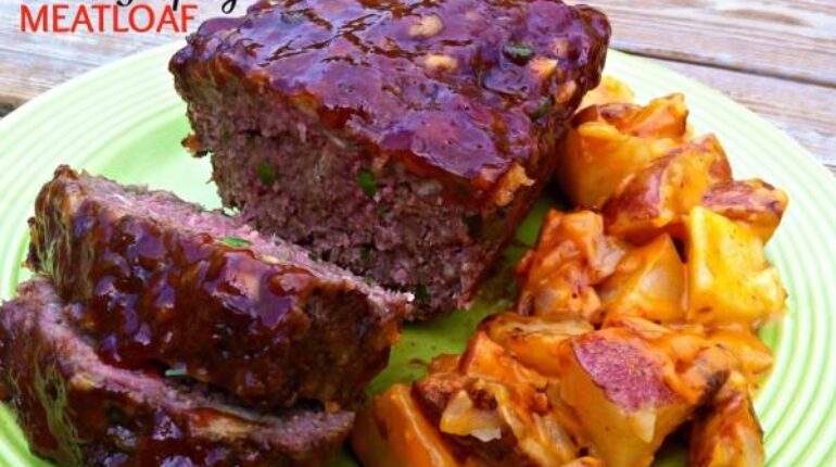 beef dinner ideas best meatloaf recipe easy meatloaf juicy meatloaf sweet spicy meatloaf 
