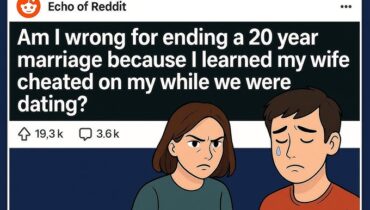 Am I wrong for ending a 20 year marraige because I learned my wife cheated on my while we were dating?