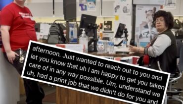 Office Depot Fires Employee After They Refused To Print Posters For Charlie Kirk Vigil