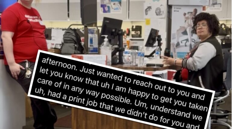 behavior Charlie Kirk depot emplyee Michigan Office organization statement USA 