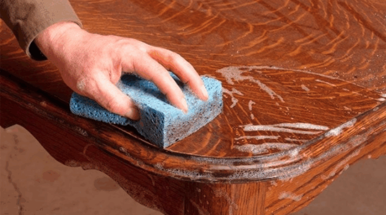 DIY furniture easy refinishing furniture maintenance furniture refinishing home improvement no-strip method protective finish sanding tips wood conditioner wood stain 