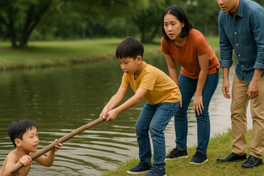 Children safety training