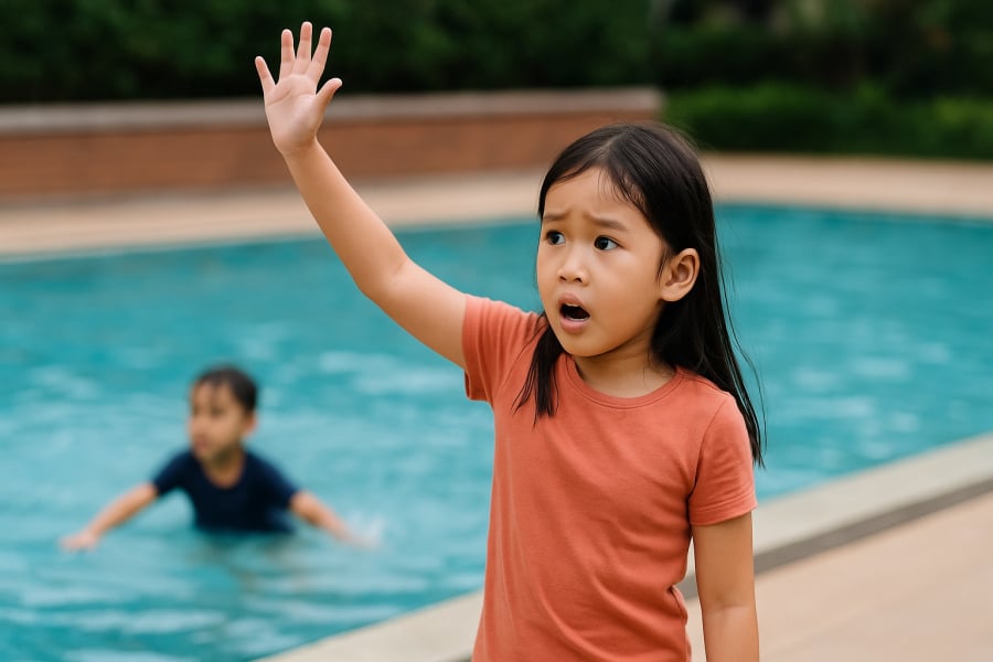 Children learning life skills