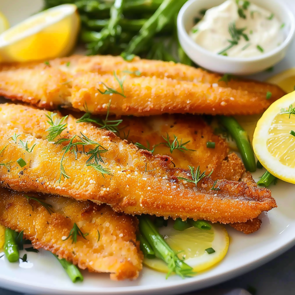 Crispy Pan Fried Fish