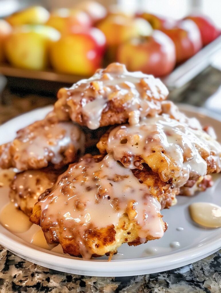 Baked Apple Fritters