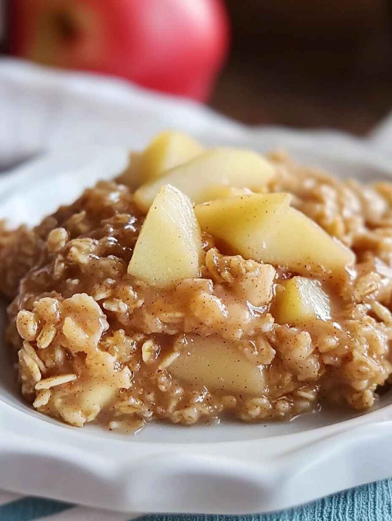 Baked Oatmeal Apple Cinnamon Dish