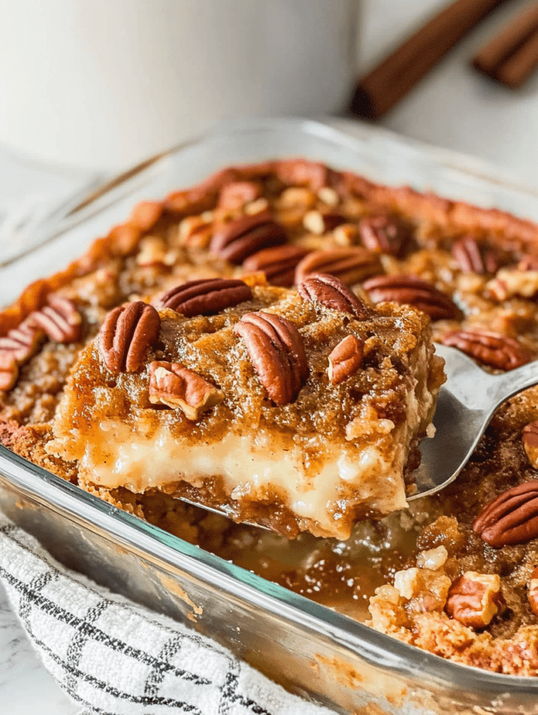 Pecan Pie Dump Cake