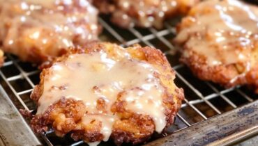 apple cinnamon fritters baked apple fritters baked fritters fall dessert recipes healthy apple fritters 