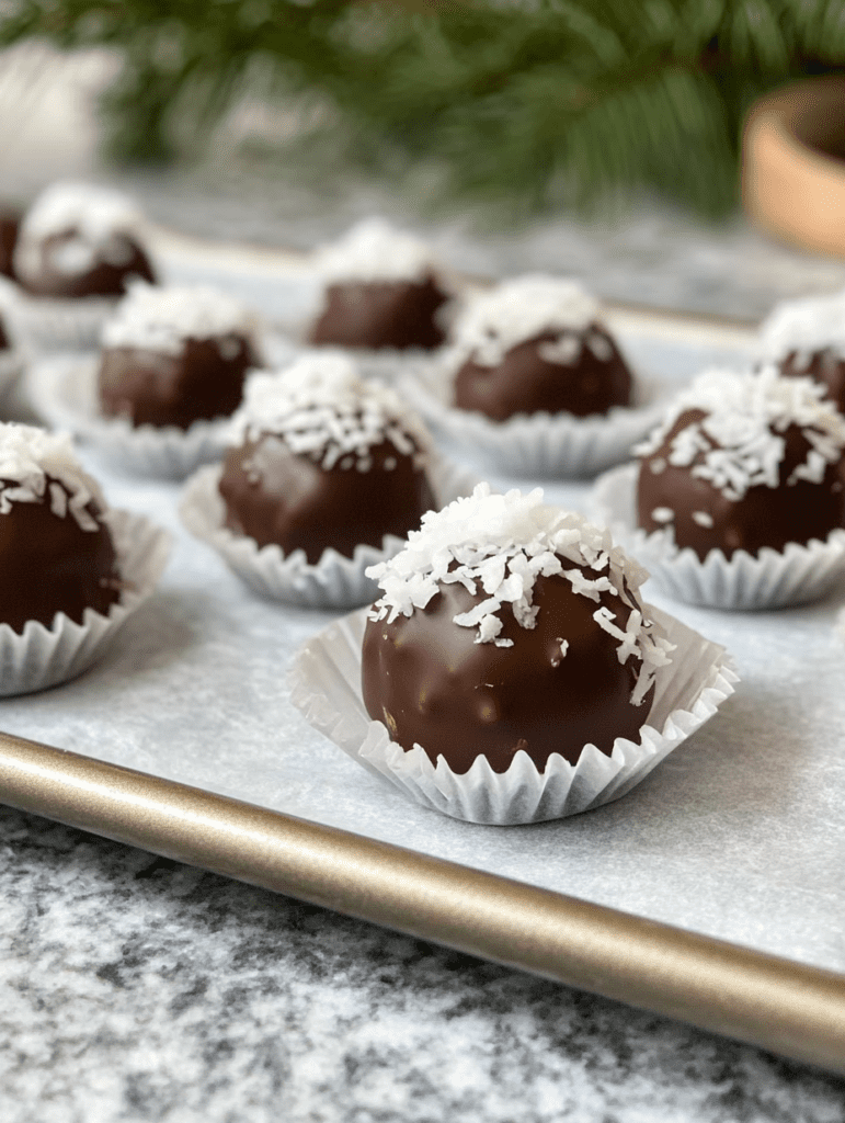 Chocolate Coconut Balls
