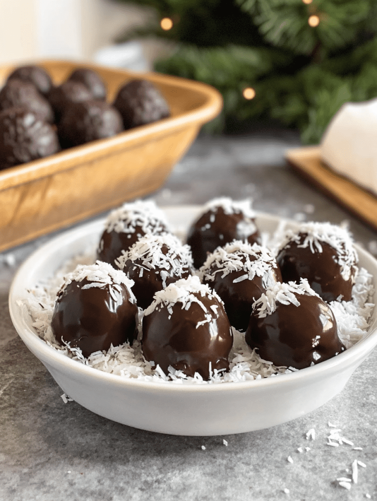 Chocolate Coconut Balls