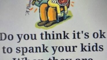 Is it OK to spank a misbehaving child once in a while? Is it OK to spank a misbehaving child once in a while?