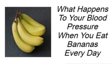What Happens To Your Blood Pressure When You Eat Bananas