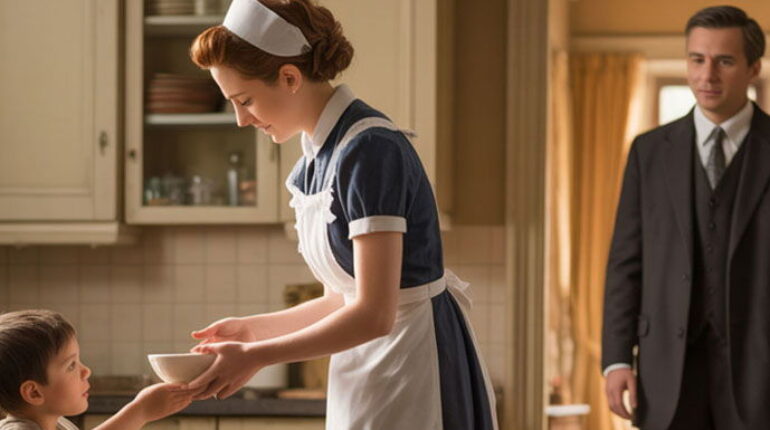 act of compassion adoption story family bond heartwarming story homeless boy inspiring tale Lancaster mansion life-changing kindness maid kindness touching narrative 