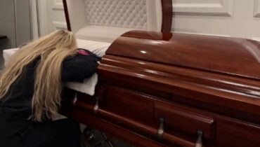 Grieving Erika Kirk collapses at her husband’s casket: ‘You have no idea