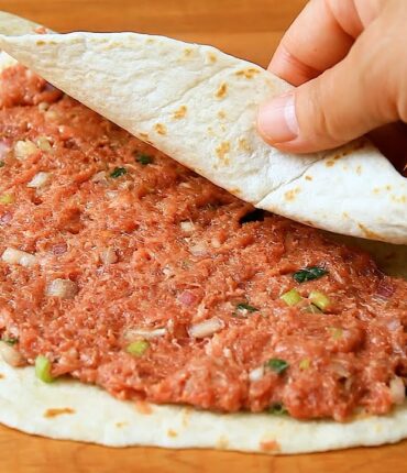 Easy Tortilla Wraps with Ground Beef – Quick, Flavorful & Family-Approved Dinner Recipe