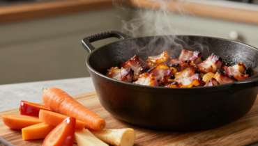 Venison goulash with mushrooms: the traditional recipe that transforms game into a comforting dish