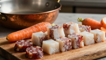 Monkfish blanquette with Montbéliard: the fusion recipe that marries noble fish and Franche-Comté charcuterie Monkfish blanquette with Montbéliard: the fusion recipe that marries noble fish and Franche-Comté charcuterie