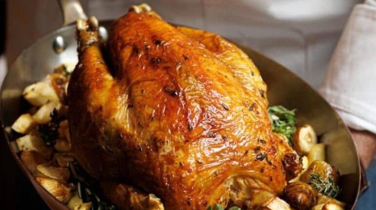 baked chicken foil dinner Holiday Cooking Main Course Poultry Roasting Root Vegetables Winter Recipes 