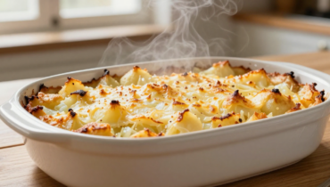Potato and cabbage gratin: the double-cooking technique for a creamy and crispy result