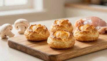 Chicken and mushroom vol-au-vent: the recipe ready in 30 minutes that saves last-minute holiday parties Chicken and mushroom vol-au-vent: the recipe ready in 30 minutes that saves last-minute holiday parties