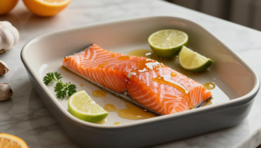 Honey-lime baked salmon: the culinary festival recipe adapted for weeknights