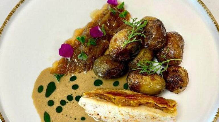 15 Minute Recipe baked chicken foil dinner city bistro meeting French Cuisine Herbal Infusions Poultry Poutargue 