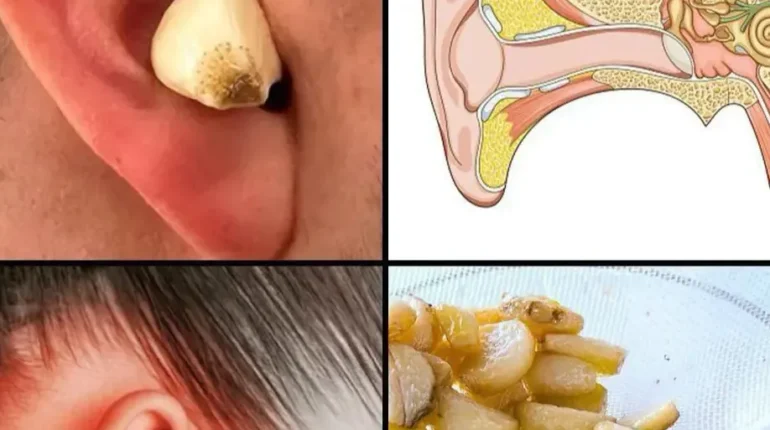 antifungal and antibacterial oil ear health tips Ear Infections earwax removal Garlic Oil natural remedies 