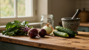 Circulation and vitality after 45: the nightly beetroot, onion, and cucumber recipe of a 75-year-old grandfather