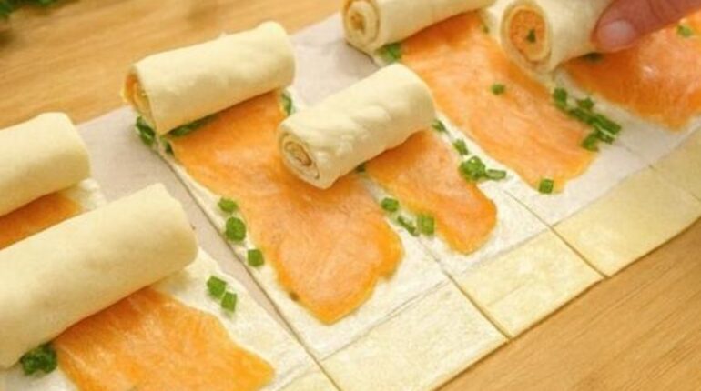 15 Minute Recipe baked chicken potato snacks baked cream cheese spaghetti cheesy crescent roll appetizer Easy Cooking eggs and salmonella puff pastry hearts 