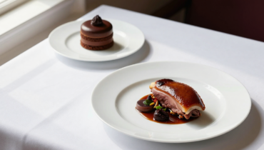 New Year’s Eve on December 31st: duck breast stuffed with foie gras and Christophe Michalak’s cake to prepare in advance