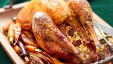 Holiday Feast Mexican dinner recipe Morels Risotto Thanksgiving Turkey 