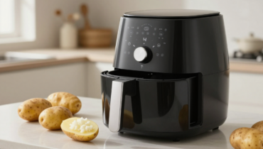 Air fryer baked potato: 30 minutes for crispy skin and a soft heart without an oven