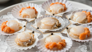 Scallop and sea urchin royale: the gastronomic recipe in 1h20 to sublimate your festive meals