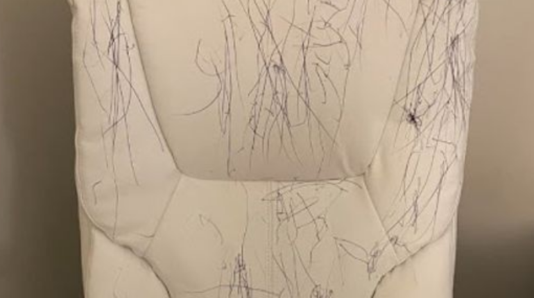 Cleaning Tips DIY Cleaning garlic home remedies Ink Stains Office Furniture stain removal 